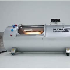 Airvida Ultra 36 2.0 ATA (89" x 36") Hard Shell Lying Hyperbaric Chamber
