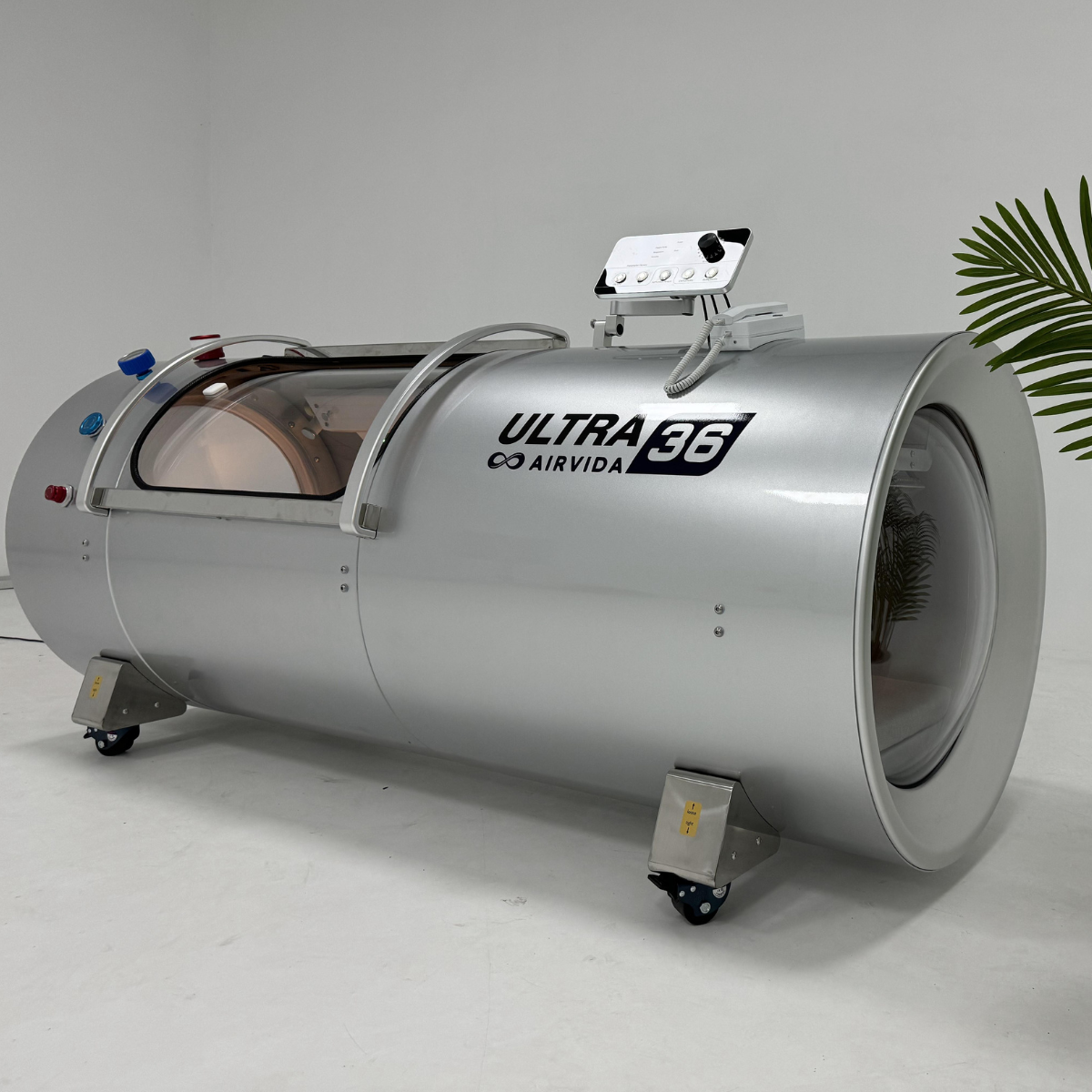 Airvida Ultra 36 2.0 ATA (89" x 36") Hard Shell Lying Hyperbaric Chamber