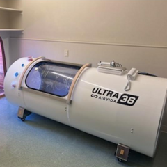 Airvida Ultra 36 2.0 ATA (89" x 36") Hard Shell Lying Hyperbaric Chamber