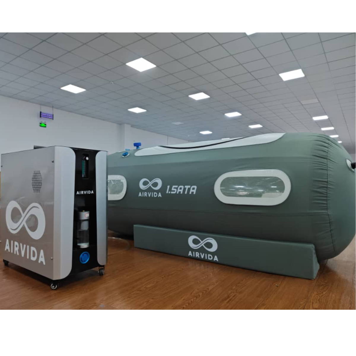 Airvida 1.2 - 1.5ATA Portable Lying Hyperbaric Chamber