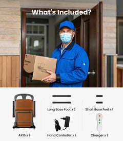 Vocic Electric Sit-to-Stand Patient Lift Chair - AX15