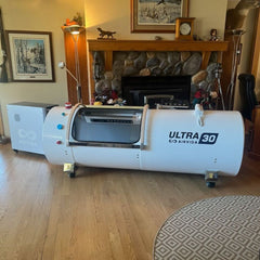 Airvida Ultra 36 2.0 ATA (89" x 36") Hard Shell Lying Hyperbaric Chamber