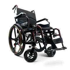 ComfyGO Lightweight Manual Wheelchair with Quick-Detach Wheels - X-1