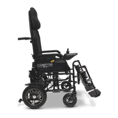 ComfyGo Remote Controlled Electric Wheelchair with Automatic Reclining Backrest & Lifting Leg Rests - X-9