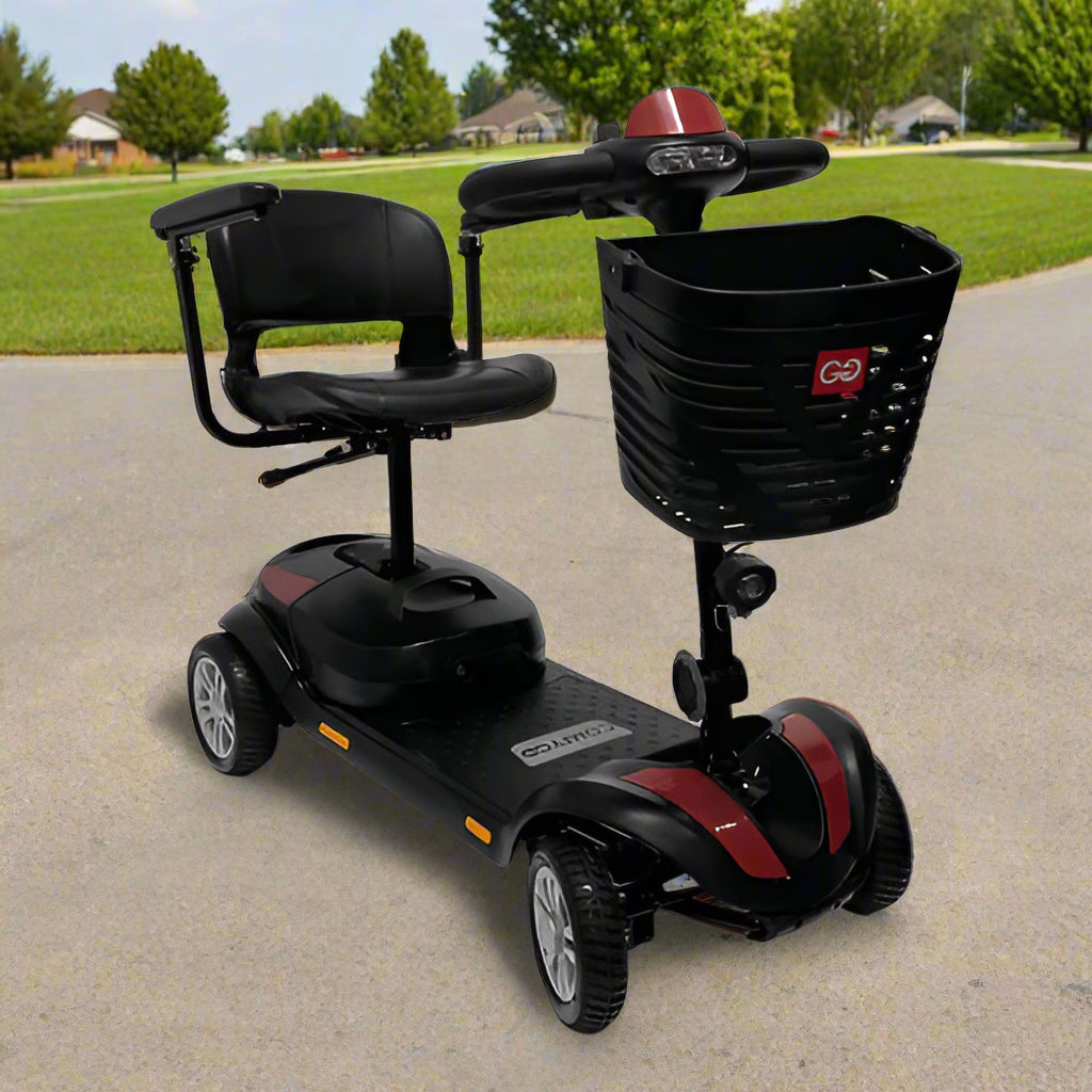 ComfyGo Ultra-Light Electric Mobility Scooter with Quick-Detach Frame - Z-4