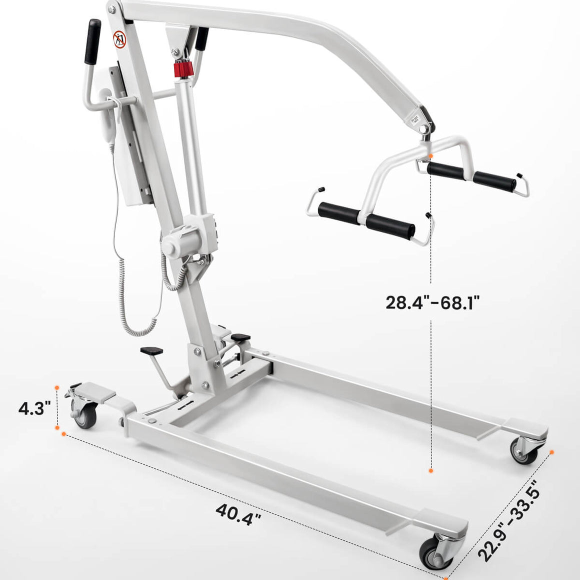 Vocic Electric Hoyer Lift for Easy Patient Transfer & Mobility - AY02