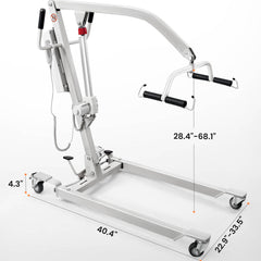 Vocic Electric Hoyer Lift for Easy Patient Transfer & Mobility - AY02
