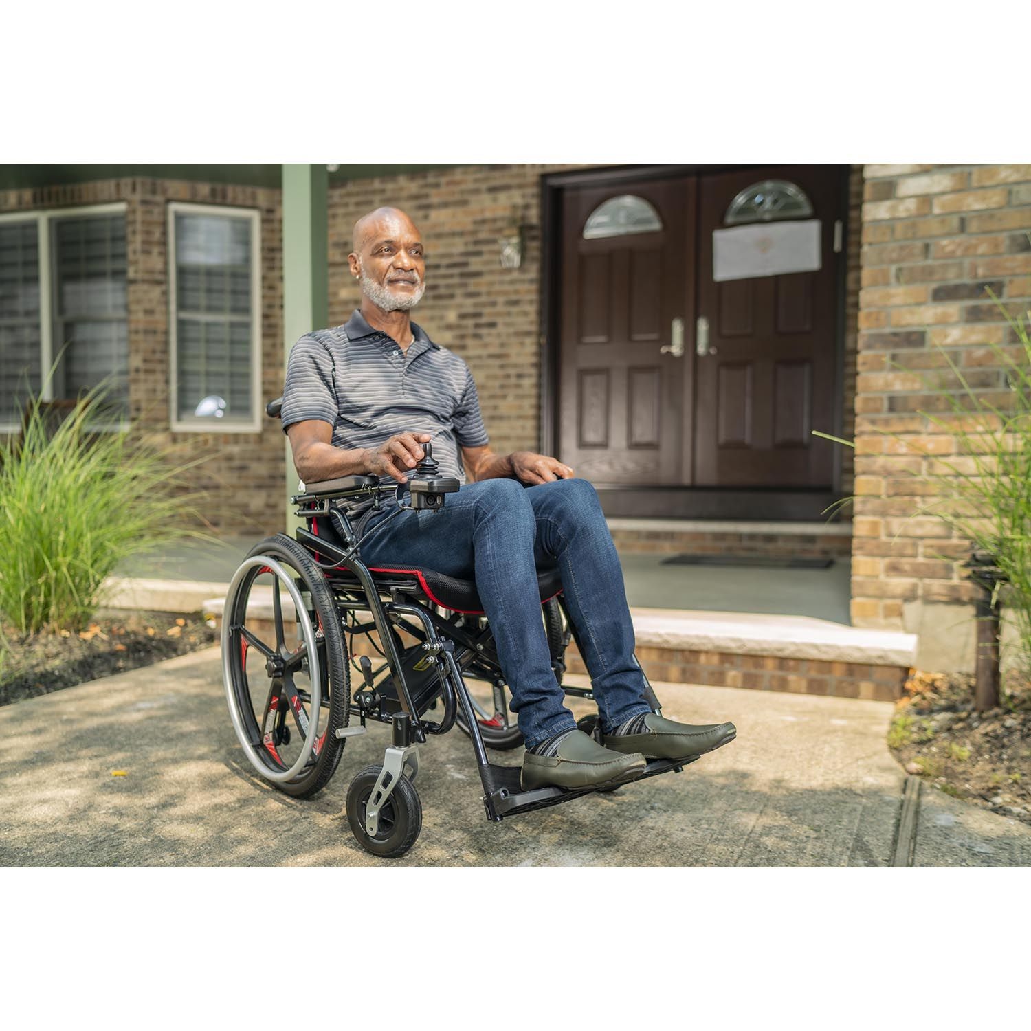 JYD-Imports Model H Hybrid Manual and Power Chair in One - XFGW30-107