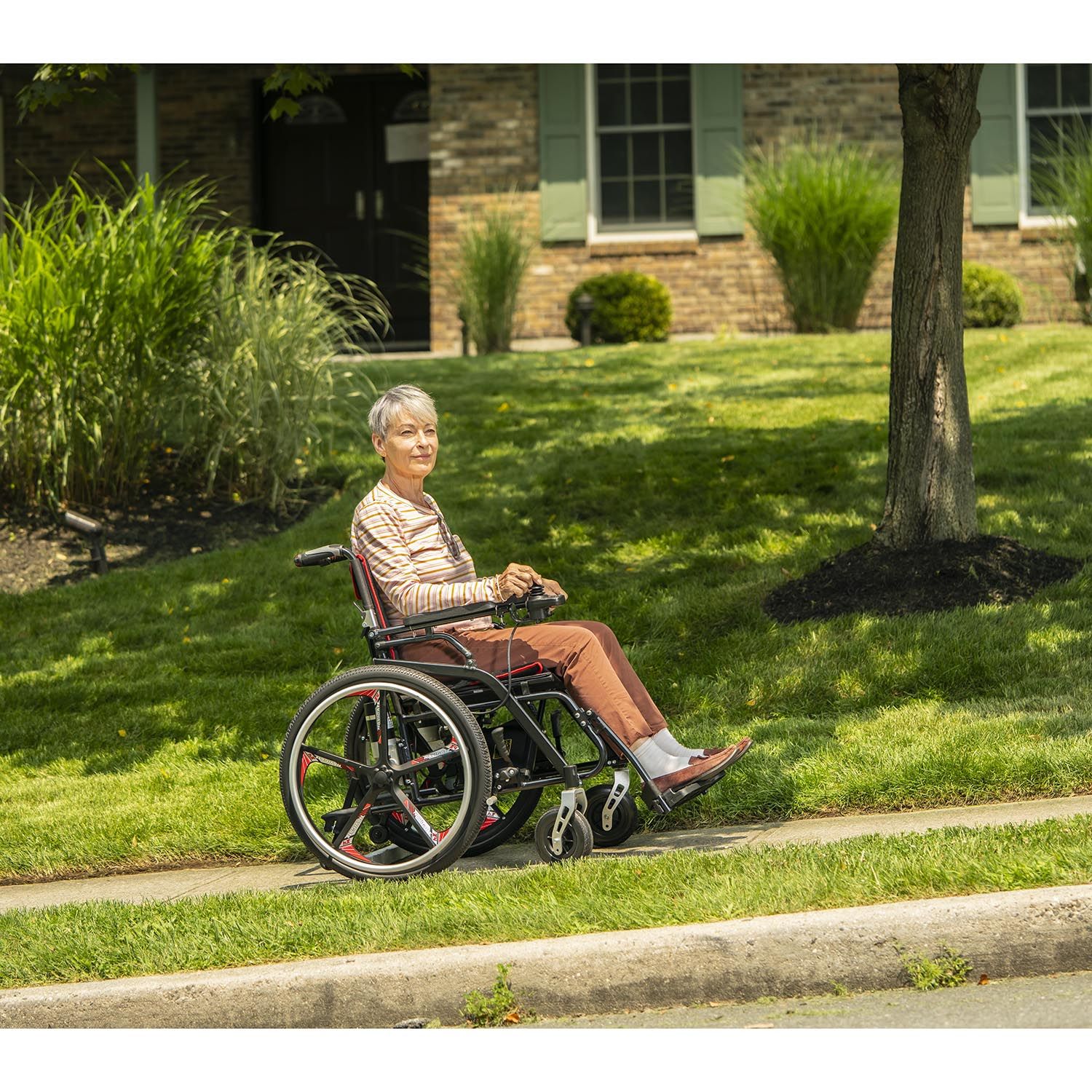 JYD-Imports Model H Hybrid Manual and Power Chair in One - XFGW30-107