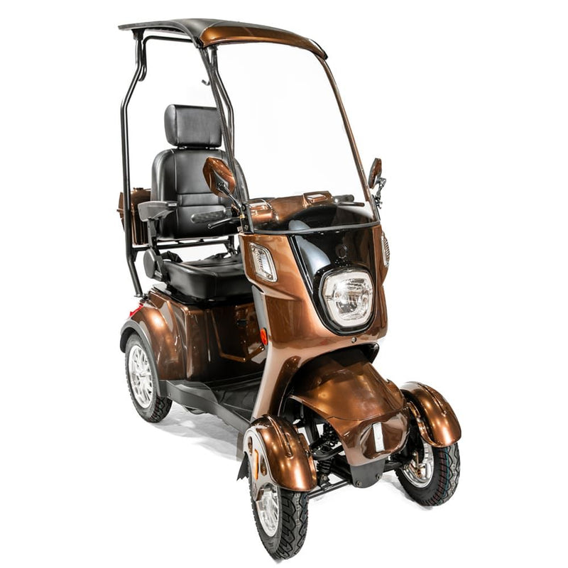 JYD-Imports Gazelle Mobility Scooter with Canopy and Windshield - Gazelle-Scooter