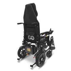 ComfyGo Remote Controlled Electric Wheelchair with Automatic Reclining Backrest & Lifting Leg Rests - X-9