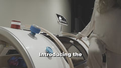 Airvida Ultra 36 2.0 ATA (89" x 36") Hard Shell Lying Hyperbaric Chamber
