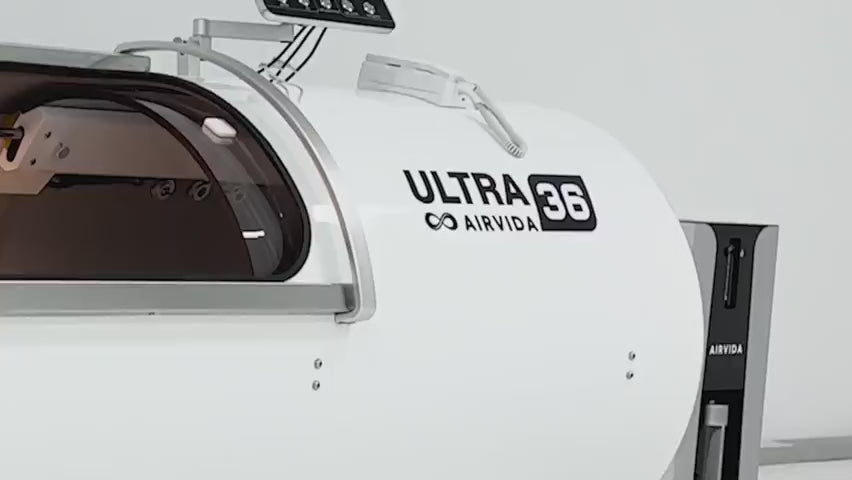 Airvida Ultra 36 2.0 ATA (89" x 36") Hard Shell Lying Hyperbaric Chamber