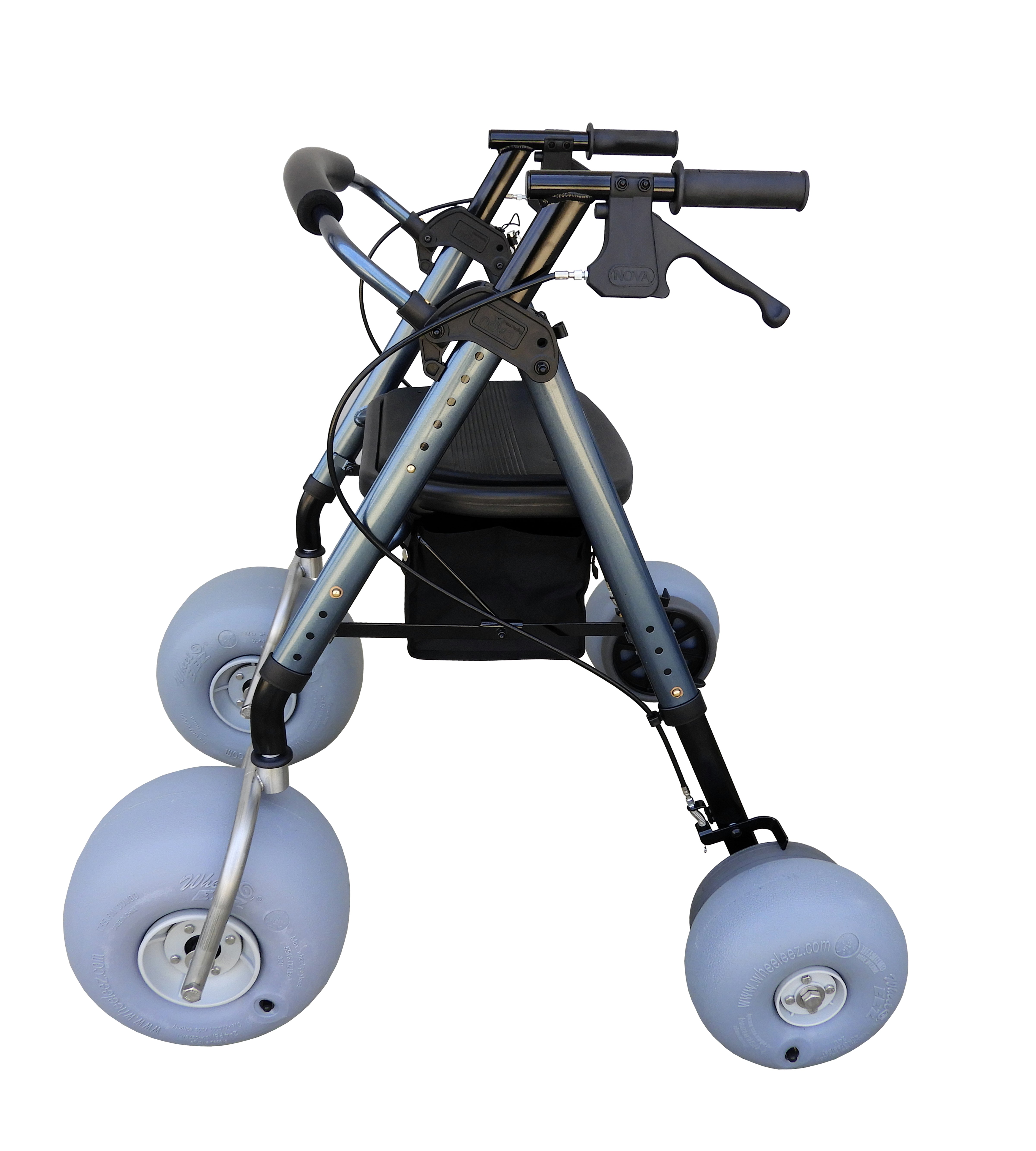 DeBug ST Aluminum Beach Walker with Adjustable Frame
