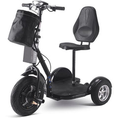 MotoTec Electric Trike 48v 1000w Lithium Black - MT-TRK-1000-Lithium_Black