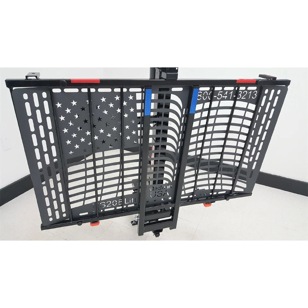 WheelChair Carrier Patriotic Electric Lift for Power Chairs/Scooters - Model US208