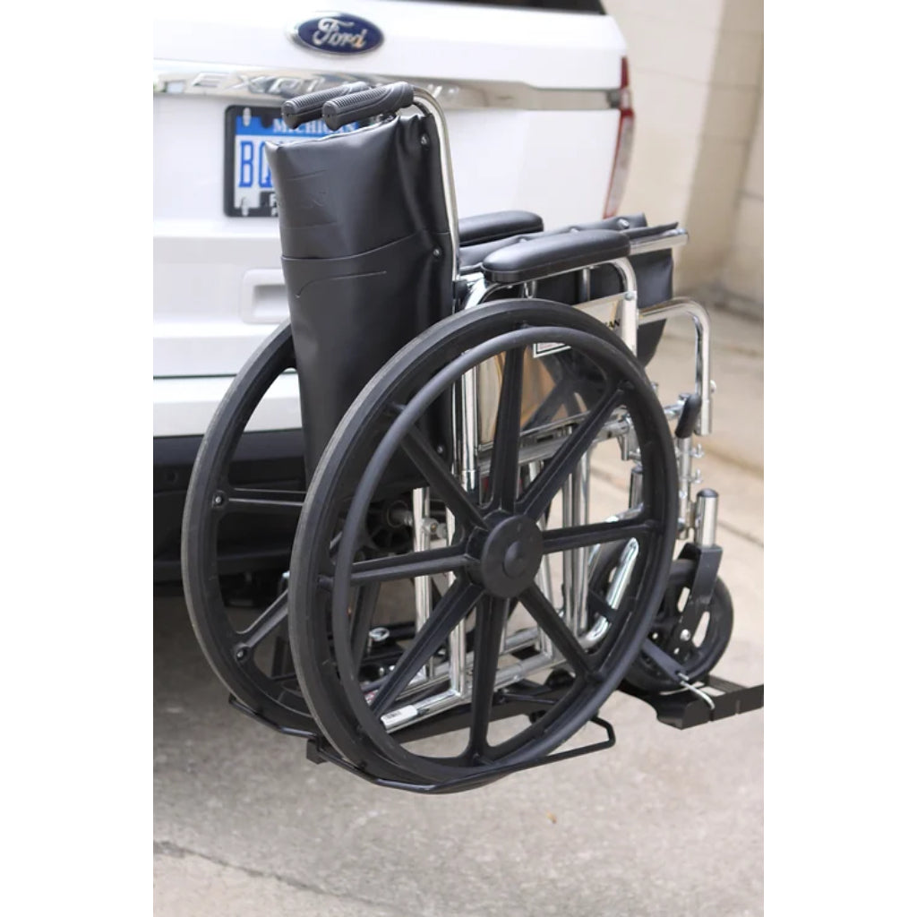 WheelChair Carrier Tilt N' Tote Carrier for Manual Folding Wheelchairs - Model 001