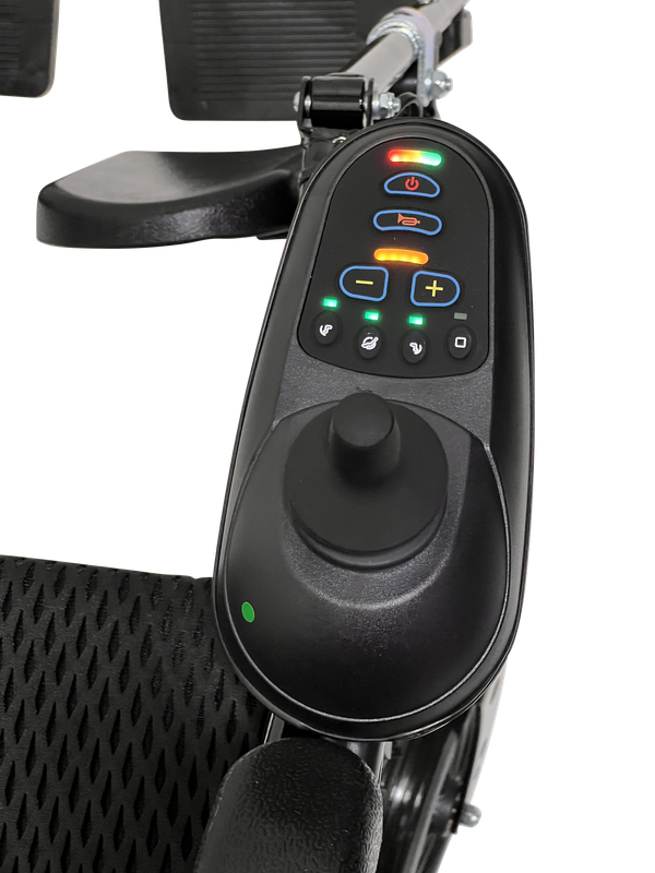 ComfyGo Remote Controlled Electric Wheelchair with Automatic Reclining Backrest & Lifting Leg Rests - X-9