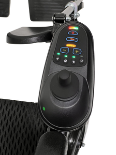 ComfyGo Remote Controlled Electric Wheelchair with Automatic Reclining Backrest & Lifting Leg Rests - X-9