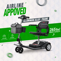 Metro Mobility Air Classic Lightweight 3-Wheel Mobility Scooter - W429P15399X