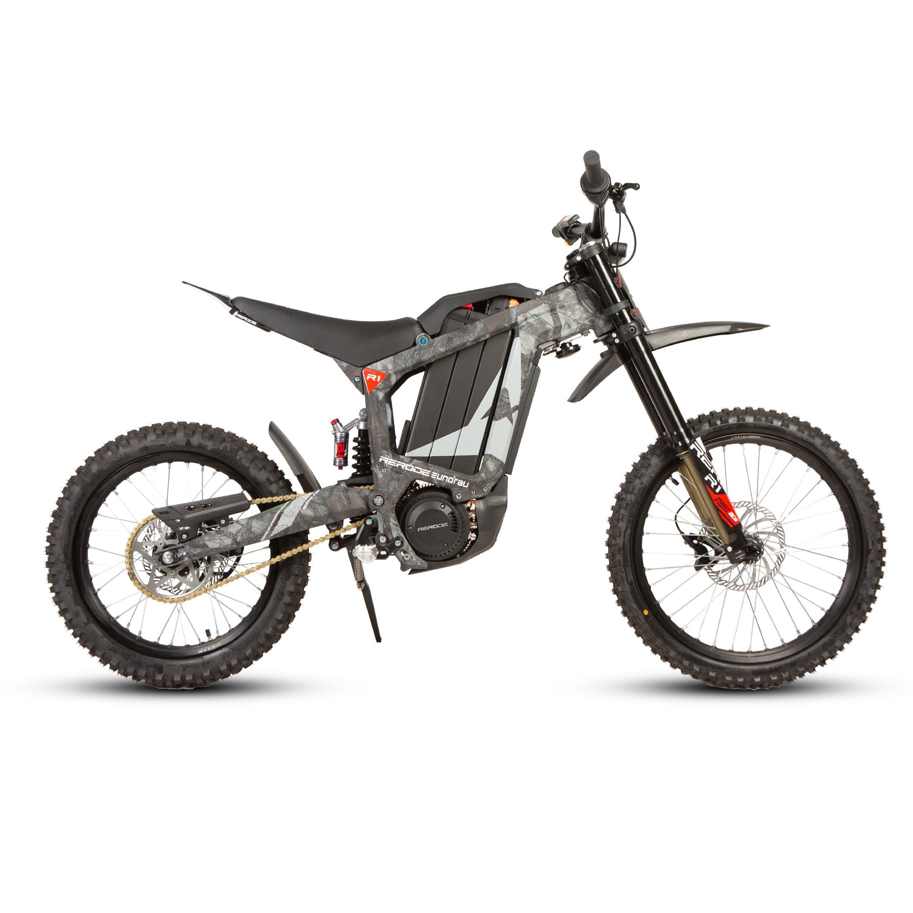 Eunorau R1 Full Suspension Mid-Motor All-Terrain Electric Dirt Bike