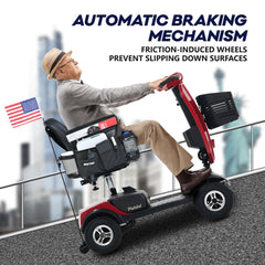 Metro Mobility Upgraded Patriot 4-Wheel Mobility Scooter - W429S0001X
