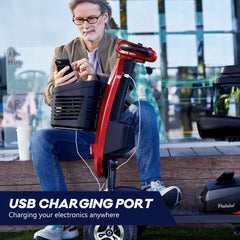 Metro Mobility Upgraded Patriot 4-Wheel Mobility Scooter - W429S0001X