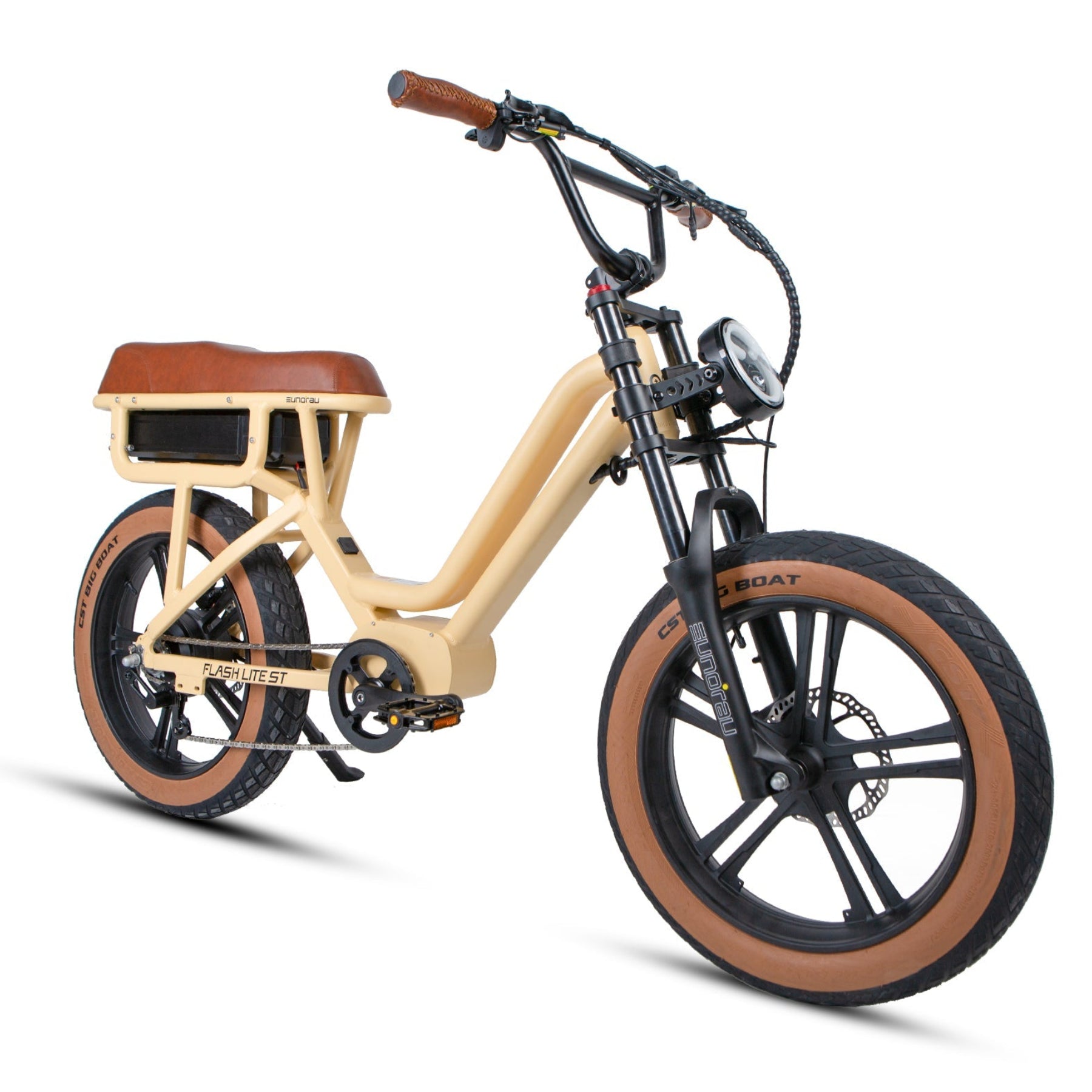 EUNORAU FLASH LITE ST 1.0 Folding Fat Tire Electric Bike
