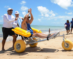 Accessrec WaterWheels Floating Beach Wheelchair - BW-150