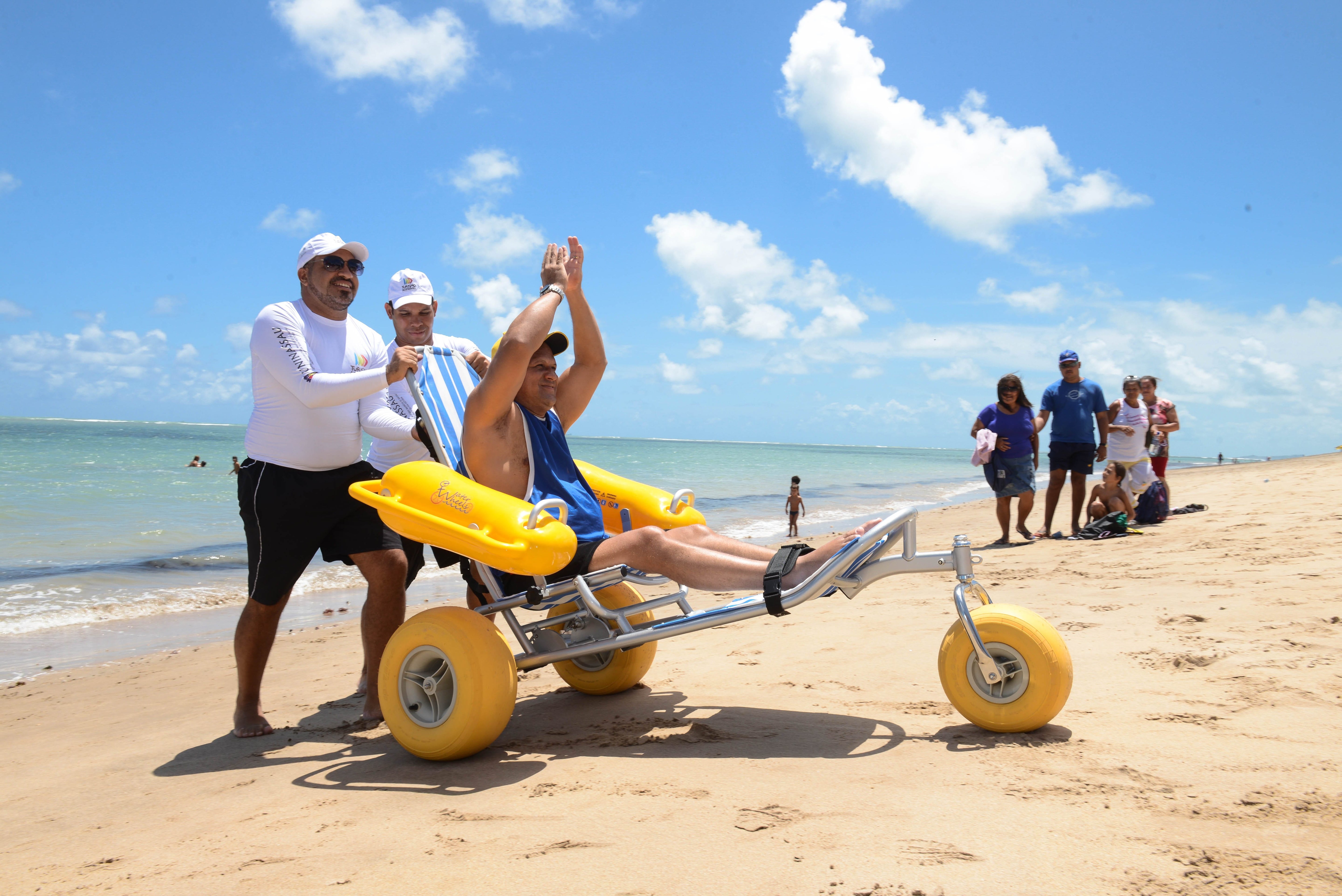 Accessrec WaterWheels Floating Beach Wheelchair - BW-150