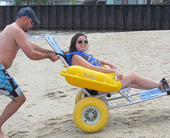 Accessrec WaterWheels Floating Beach Wheelchair - BW-150