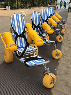 Accessrec WaterWheels Floating Beach Wheelchair - BW-150