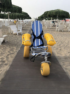 Accessrec WaterWheels Floating Beach Wheelchair - BW-150