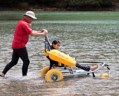 Accessrec WaterWheels Floating Beach Wheelchair - BW-150