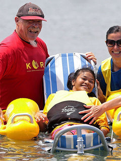Accessrec WaterWheels Floating Beach Wheelchair - BW-150