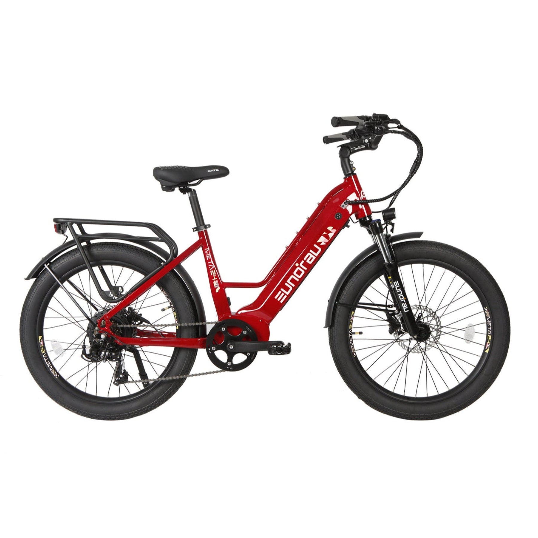 EUNORAU META26 1.0 Step-Through Electric Commuter Bike