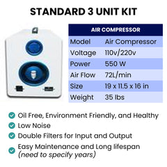 Airvida Pro90 1.5 ATA Portable Sitting Hyperbaric Chamber