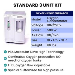 Airvida Pro90 1.5 ATA Portable Sitting Hyperbaric Chamber