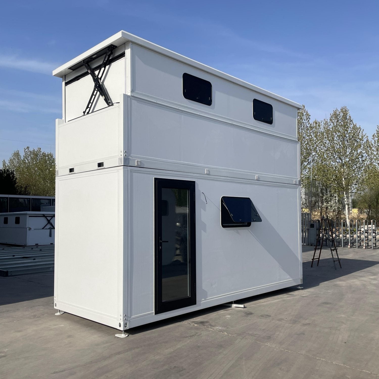 Chery Industrial Tiny House with Lift Loft 17×7 ft (Pre-Order)