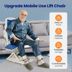 Vocic Multi-Functional Waterpoof Electric Bathtub Lift Chair for Elderly - AX10