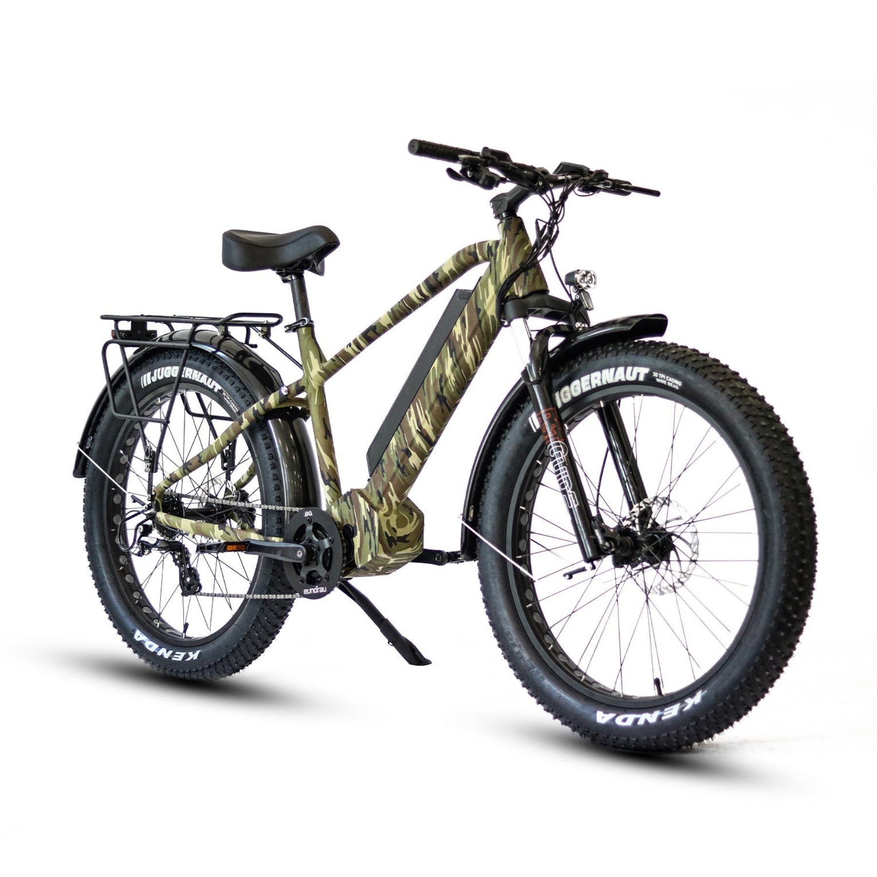 EUNORAU FAT-HD 1.0 Pro Hunter X7 Mid-Drive Fat Tire Electric Hunting Bike
