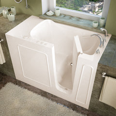 Meditub 2653 Series 26" x 53" Freestanding Gelcoat Walk-In Bathtub - 2653*