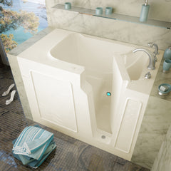 Meditub 2952 Series 29" x 52" Freestanding Gelcoat Walk-In Bathtub - 2952*