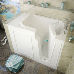Meditub 2952 Series 29" x 52" Freestanding Gelcoat Walk-In Bathtub - 2952*