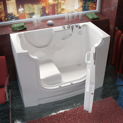 Meditub 3060WCA Series 30" x 60" Freestanding Gelcoat Wheelchair Accessible Bathtub - 3060WCA*