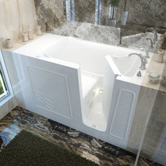 Meditub 3060 Series 30" x 60" Gelcoat Walk-In Bathtub - 3060*