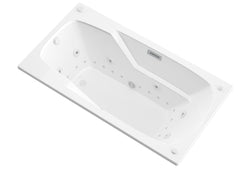 Atlantis Whirlpools Eros 32" x 60" White Rectangular Drop-in Bathtub - 3260E*