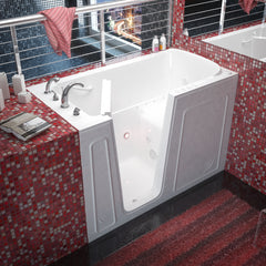 Meditub 3260 Series 32" x 60" Acrylic Walk-In Bathtub - 3260*