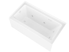 Atlantis Whirlpools Soho 32" x 60" White Front Skirted Bathtub - 3260SH*