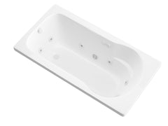 Atlantis Whirlpools Zepher 32" x 60" White Rectangular Drop-in Bathtub - 3260Z*